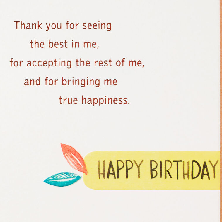 Hallmark A Man Like You To Love Romantic Birthday Card For Him