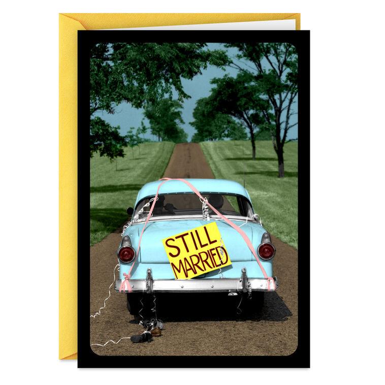 hallmark A Marriage With a Little Mileage Funny Anniversary Card