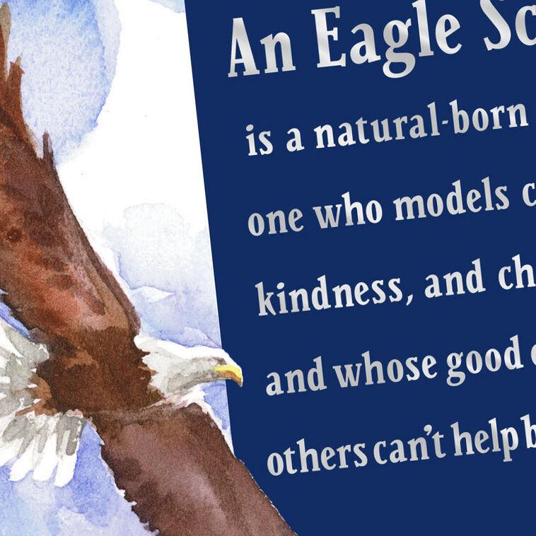 Hallmark A Model Of Character Eagle Scout Congratulations Card