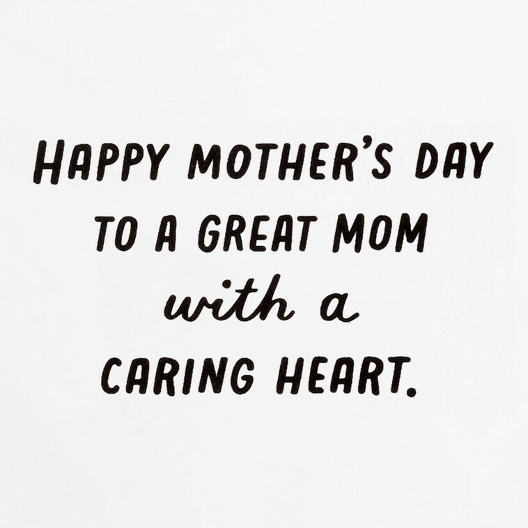 Hallmark A Mom's Heart Pie Chart Mother's Day Cards Pack Of 6