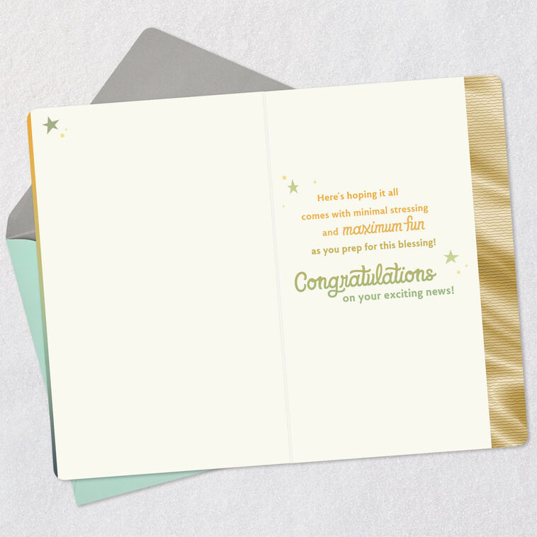 Hallmark A New Baby Is On The Way Pregnancy Congratulations Card