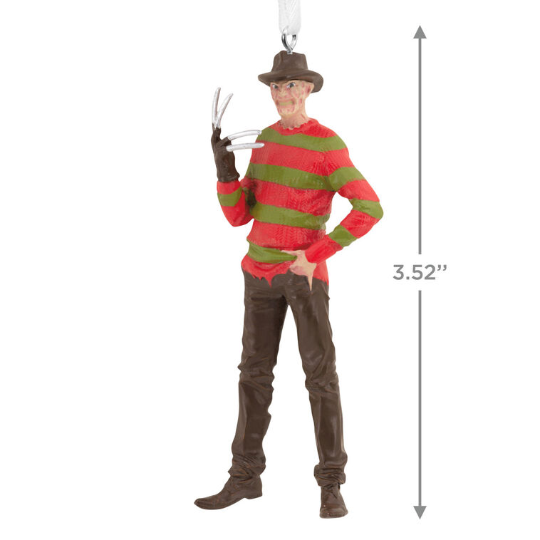 Hallmark A Nightmare On Elm Street Freddy Krueger Hallmark Ornament