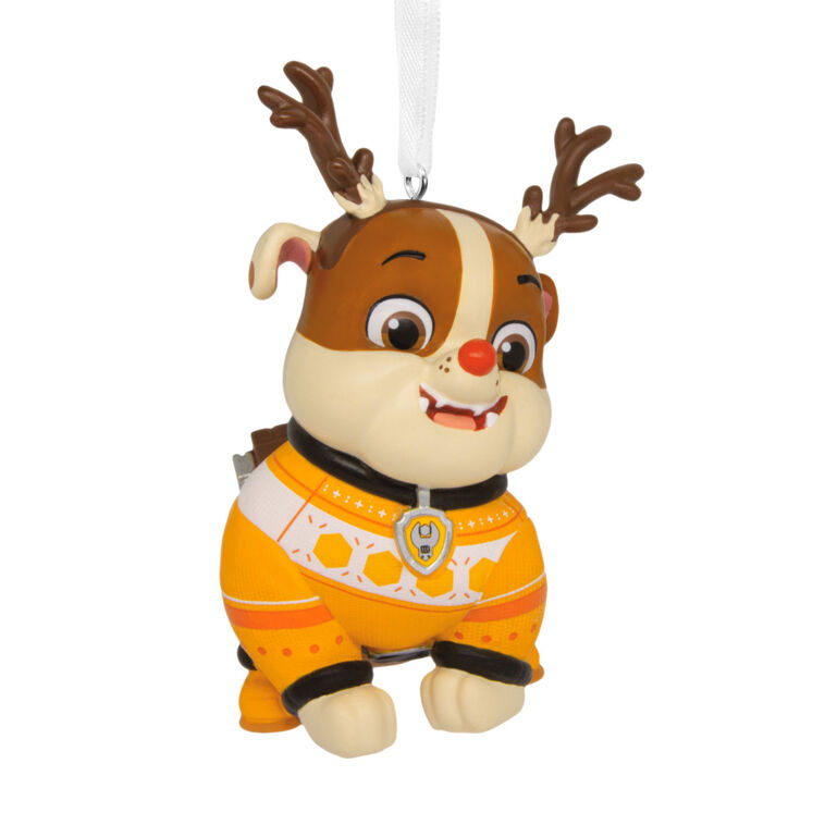 hallmark A Paw Patrol™ Christmas Holiday Rubble Hallmark Ornament