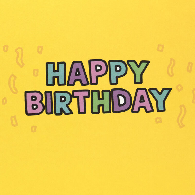 Hallmark A Poem For Your Birthday Funny Lift-the-Flap Birthday Card
