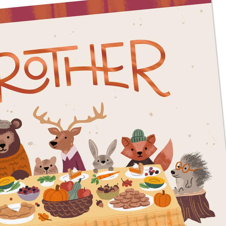 Hallmark A Season Of Love And Gratitude Thanksgiving Card For Brother