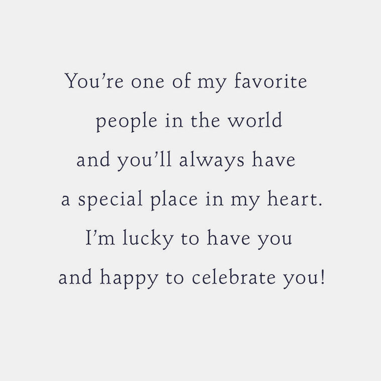 Hallmark A Special Place In My Heart Birthday Card For Godmother