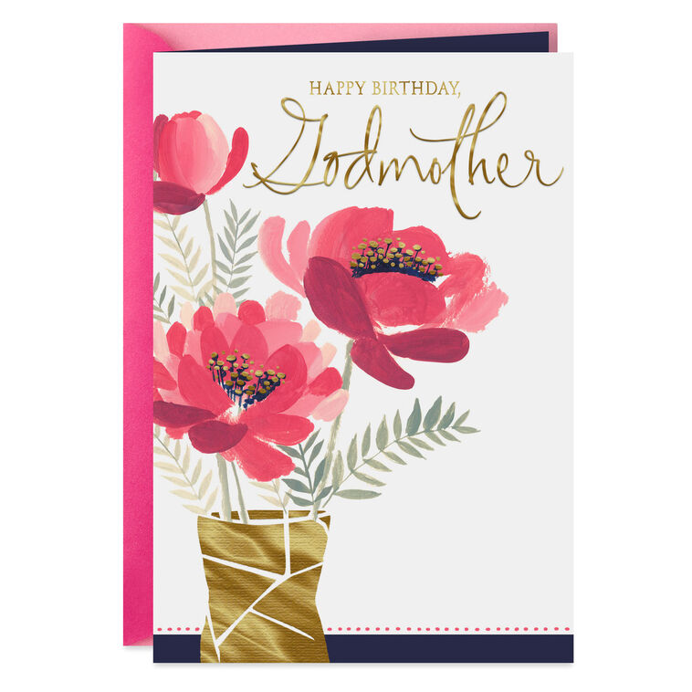 hallmark A Special Place in My Heart Birthday Card for Godmother