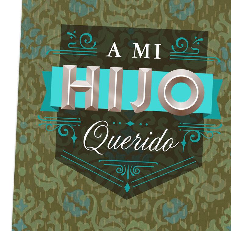 Hallmark A Special Place In My Heart Spanish-Language Birthday Card For Son
