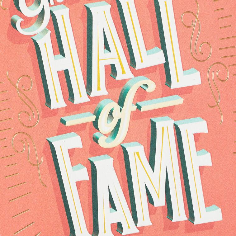 Hallmark A Spot In The Grandson Hall Of Fame Birthday Card For Grandson