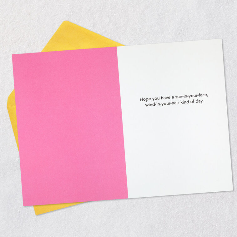Hallmark A Sun-in-Your-Face Kind Of Day Funny Birthday Card