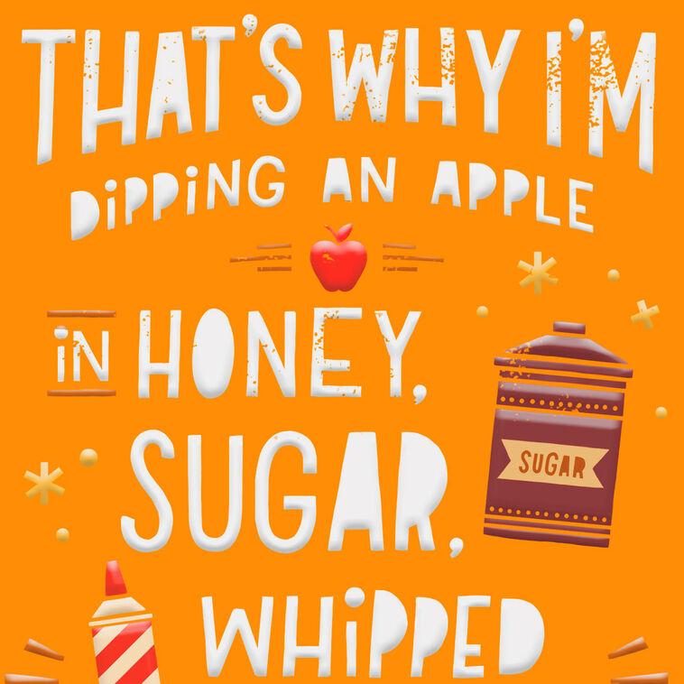 Hallmark A Super Sweet Year Funny Rosh Hashanah Card