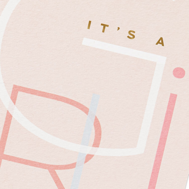 Hallmark A Sweet Reason To Celebrate New Baby Girl Card
