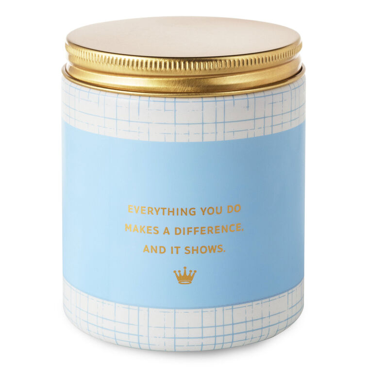 Hallmark A+ Teacher Orchard Apple And Pear Scented Jar Candle 7 Oz