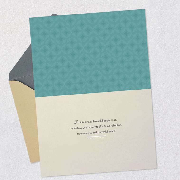 Hallmark A Time Of Beautiful Beginnings Yom Kippur Card