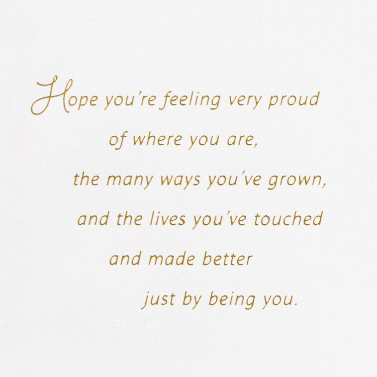 Hallmark A Time To Celebrate Where You Are Birthday Card