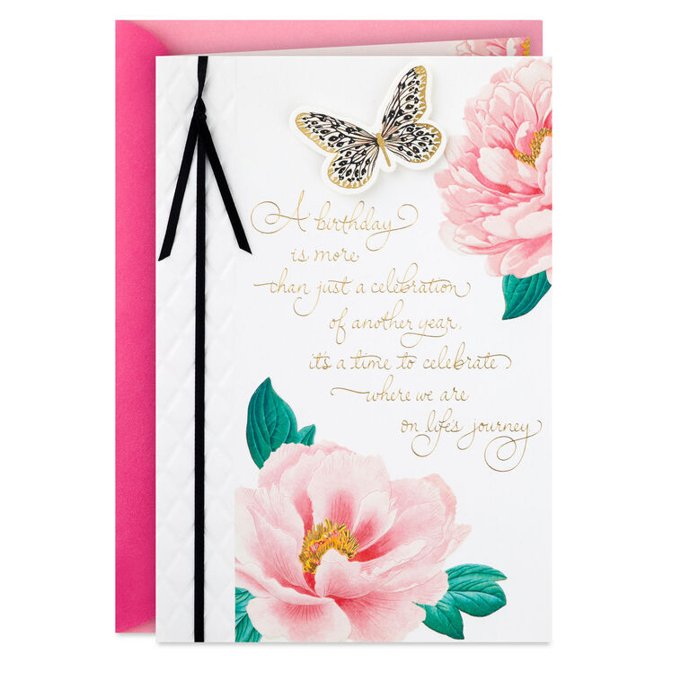 hallmark A Time to Celebrate Where You Are Birthday Card