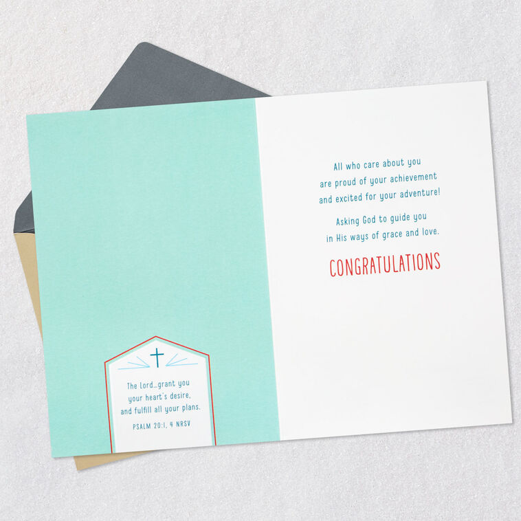 Hallmark A Time To Explore And Grow Religious Confirmation Card