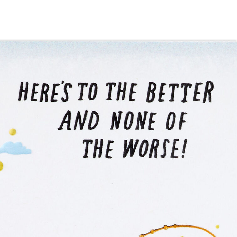 Hallmark A Toast To The Two Of You Anniversary Card