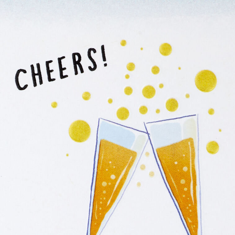 Hallmark A Toast To The Two Of You Anniversary Card