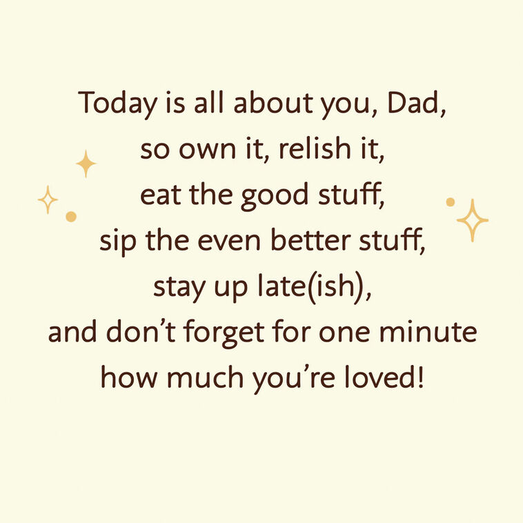 Hallmark A Total Dad Birthday Vibe Birthday Card For Dad