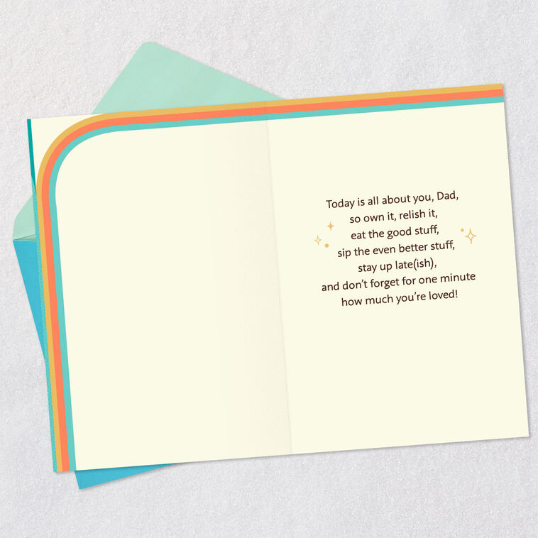 Hallmark A Total Dad Birthday Vibe Birthday Card For Dad