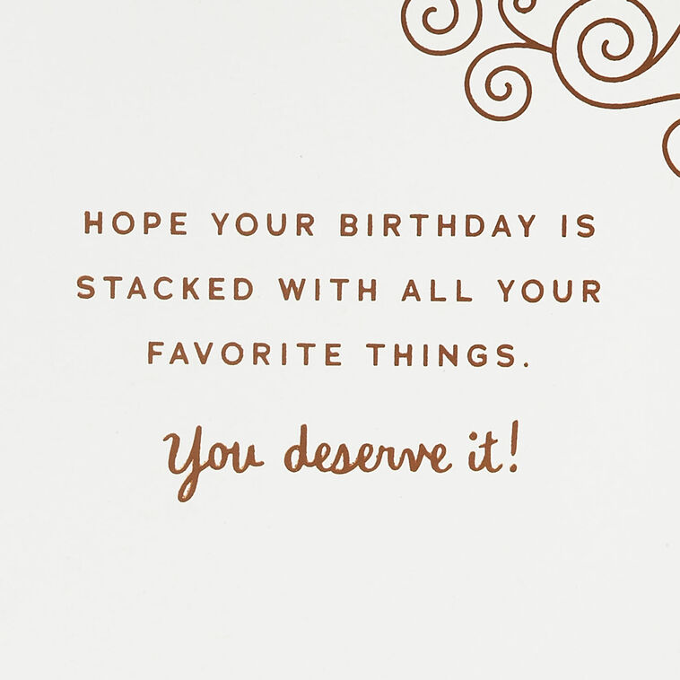 Hallmark A Treat To Work With You Birthday Card For Boss