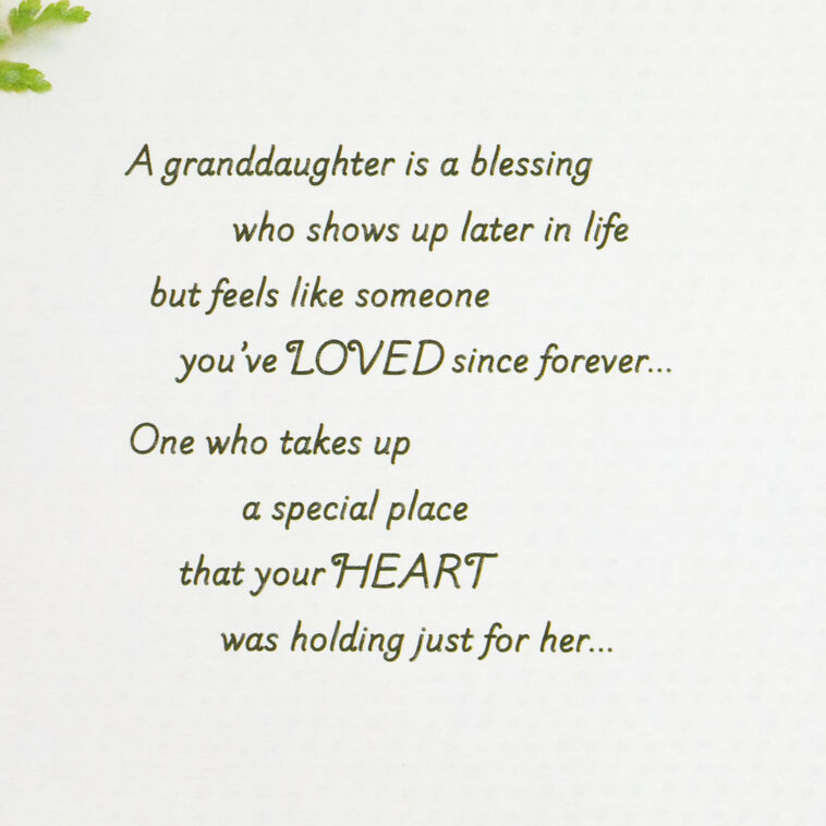 Hallmark A Unique Kind Of Blessing Birthday Card For Granddaughter