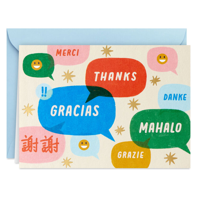Hallmark A World Of Thanks Boxed Blank Thank-You Notes Pack Of 10