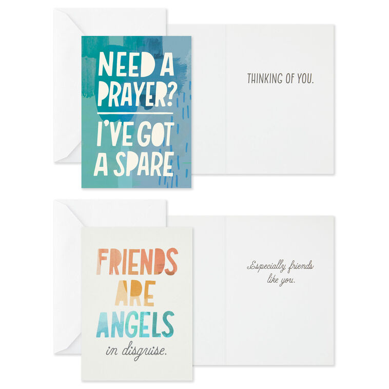 Hallmark Abstract Collage Boxed Encouragement Cards Assortment Pack Of 12