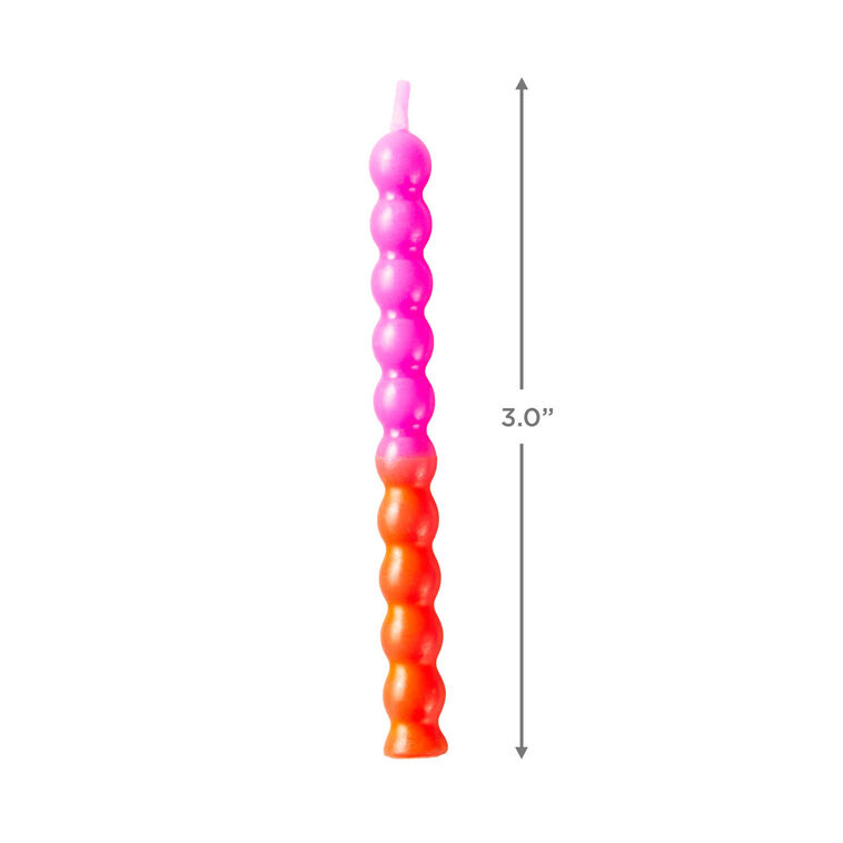 Hallmark Abstract Shaped Birthday Candles Pack Of 4