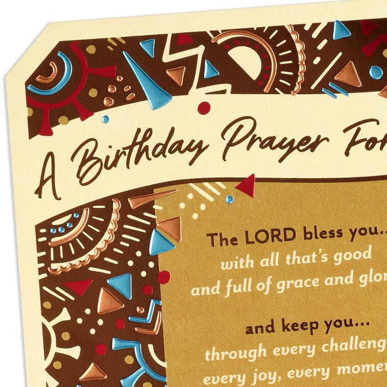 Hallmark Abundant Blessings To You Religious Birthday Card
