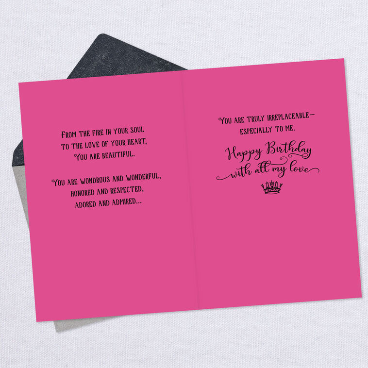 Hallmark Adored And Admired Birthday Card For Mother