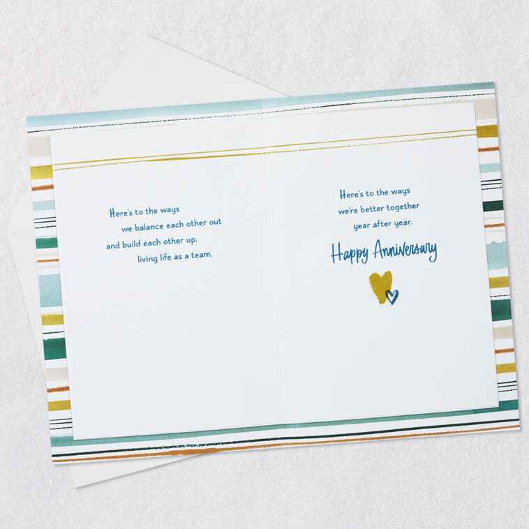 Hallmark Adventures And Memories 25th Anniversary Card For Husband