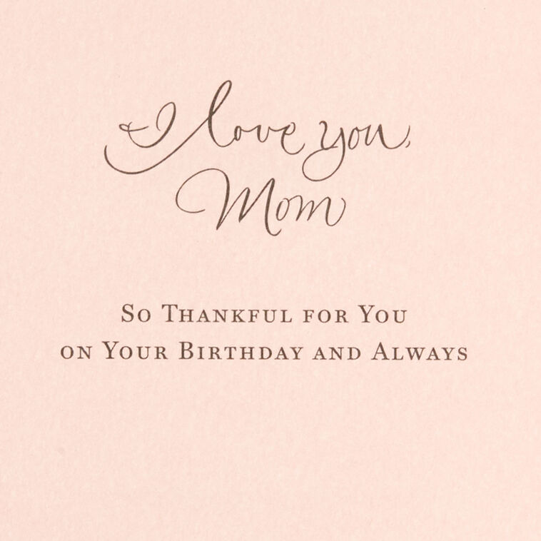 Hallmark After All These Years Religious Birthday Card For Mom