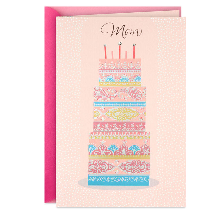 hallmark After All These Years Religious Birthday Card for Mom