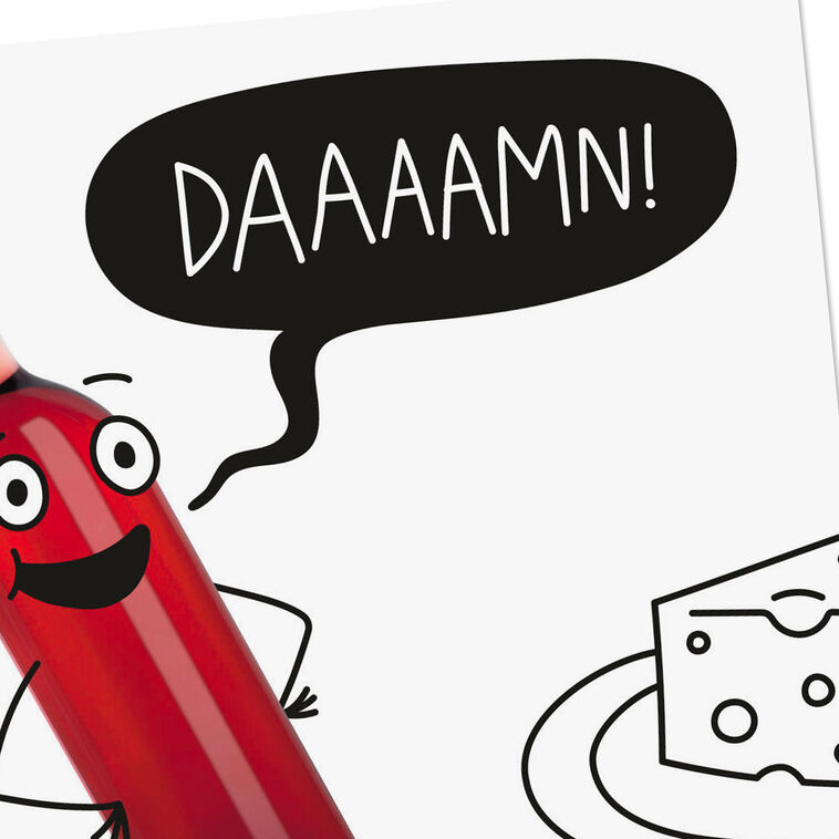 Hallmark Aging Better Than Wine Funny Birthday Card