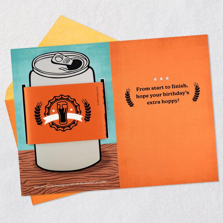 Hallmark Ale Yeah Funny Birthday Card With Can Cooler