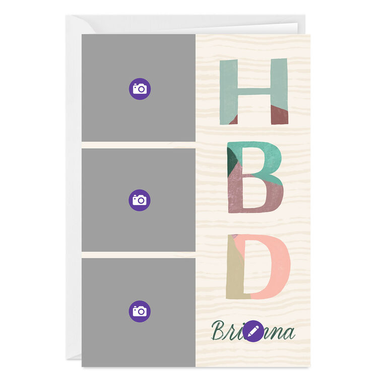 Hallmark All About Amazing You Custom Birthday Card