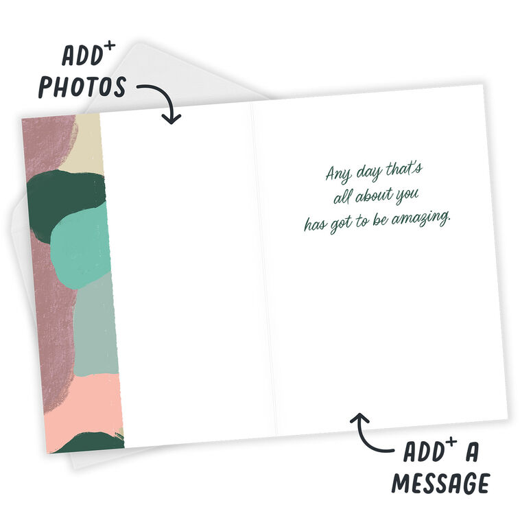 Hallmark All About Amazing You Custom Birthday Card