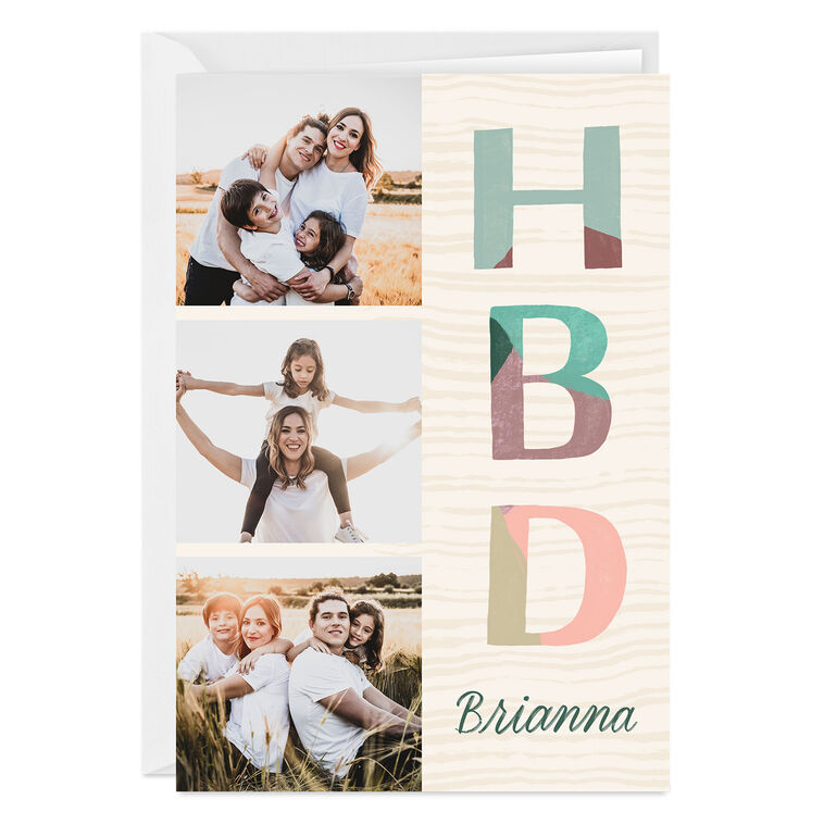 hallmark All About Amazing You Custom Birthday Card