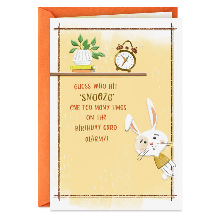 hallmark All Kinds of Happy Religious Belated Birthday Card