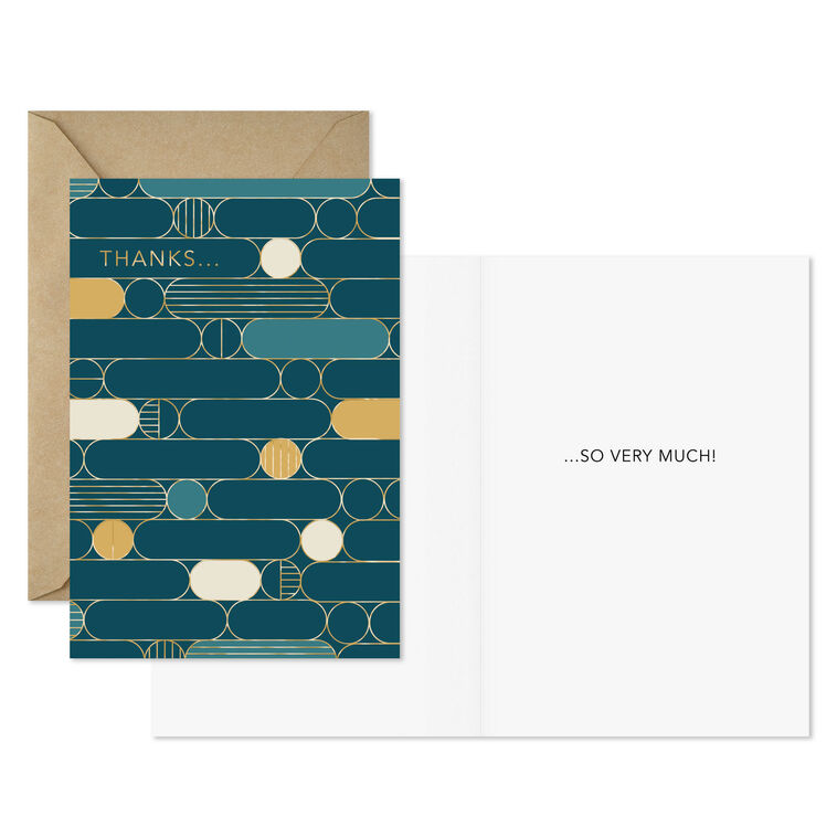 Hallmark All My Gratitude Thank You Cards Pack Of 10