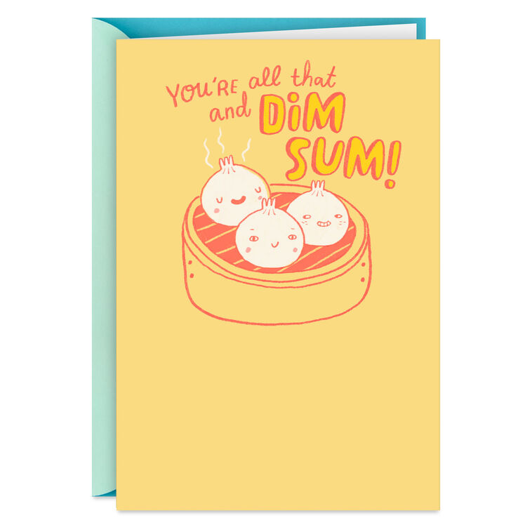 hallmark All That and Dim Sum Funny Encouragement Card