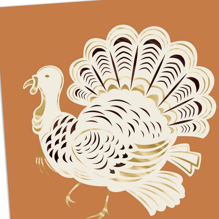 Hallmark All The Blessings Your Heart Can Hold Thanksgiving Card