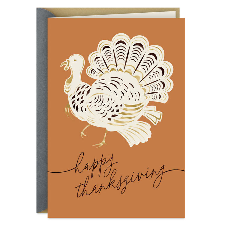 hallmark All the Blessings Your Heart Can Hold Thanksgiving Card