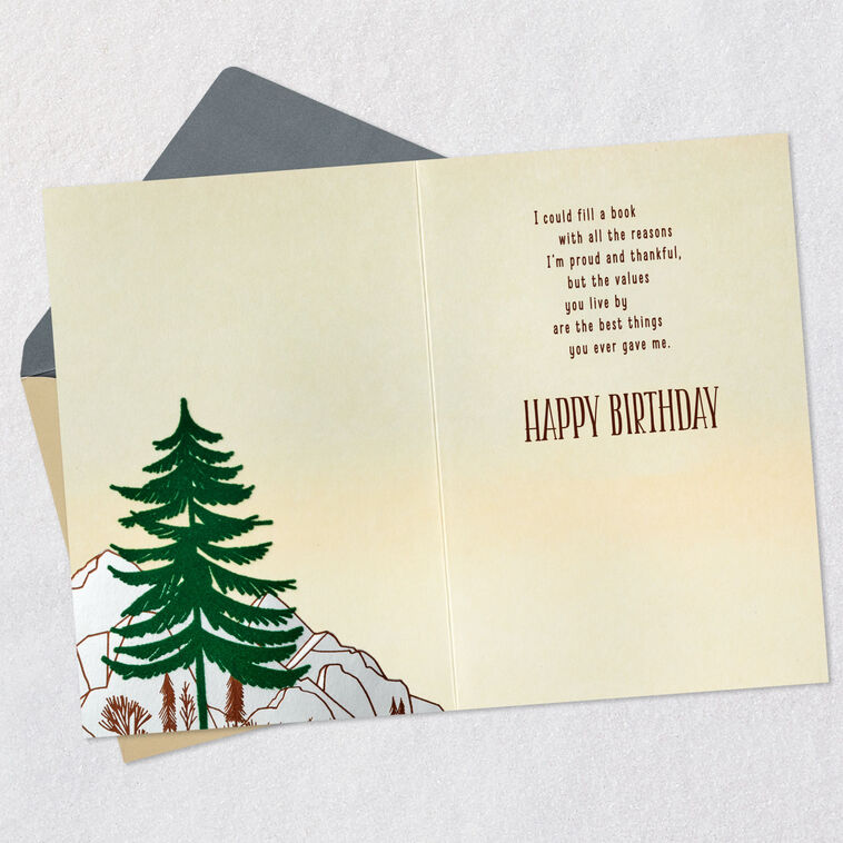 Hallmark All The Reasons I'm Proud And Grateful Birthday Card For Dad