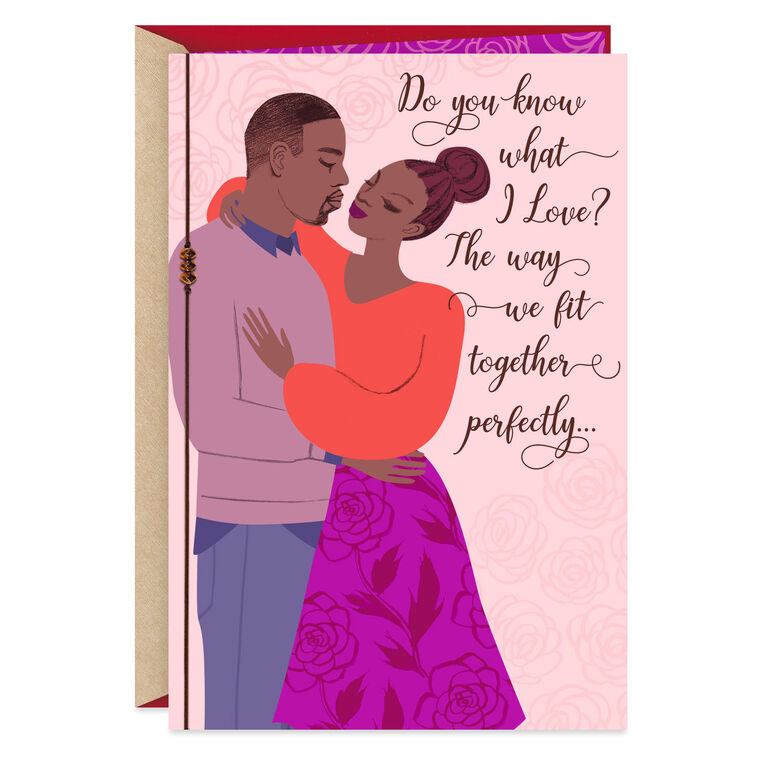 hallmark All the Ways I Love and Adore You Romantic Birthday Card