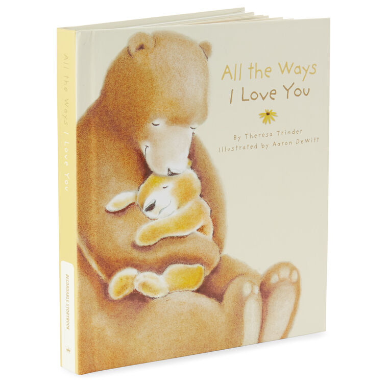 hallmark All the Ways I Love You Recordable Storybook