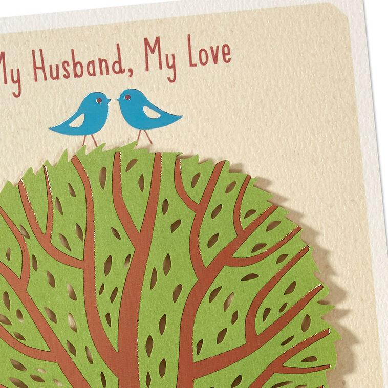Hallmark All The Wonderful Things You Are To Me Romantic Birthday Card For Husband
