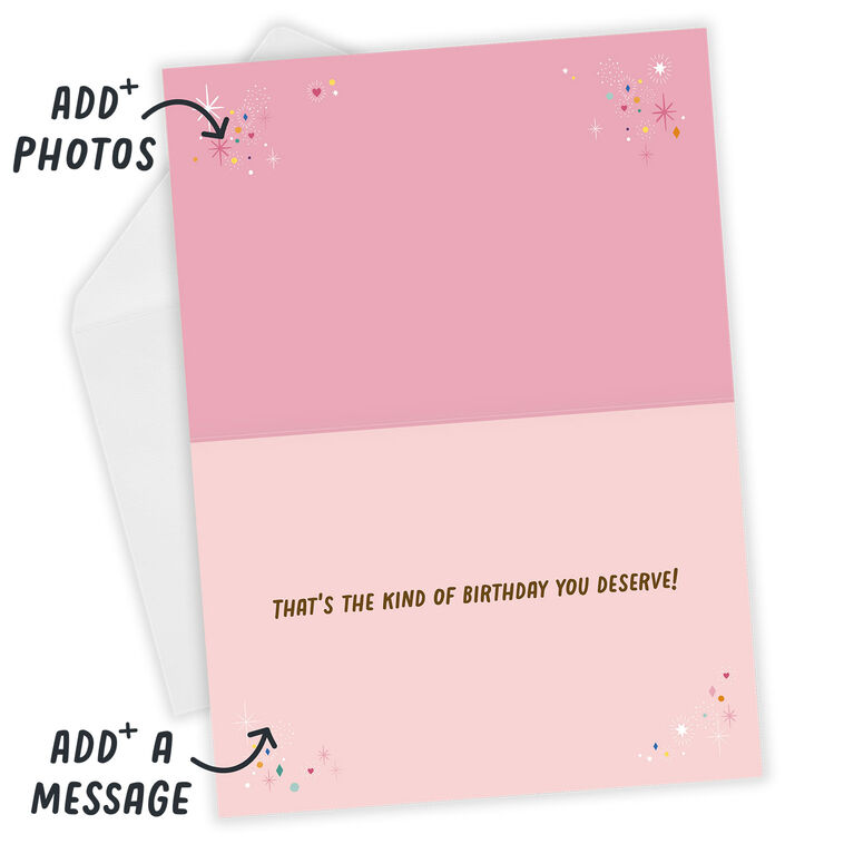Hallmark Alpaca-ed With Fun Funny Custom Birthday Card